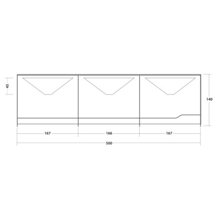 Zeltzubehör Outwell Georgia Windscreen TC