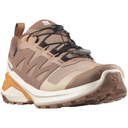 Damen Laufschuhe Salomon X-Adventure Gore-Tex braun Mocha Mousse / Vanilla Ice / Turmeric