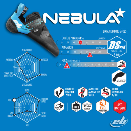 Kletterschuhe EB Climbing Nebula 3.0
