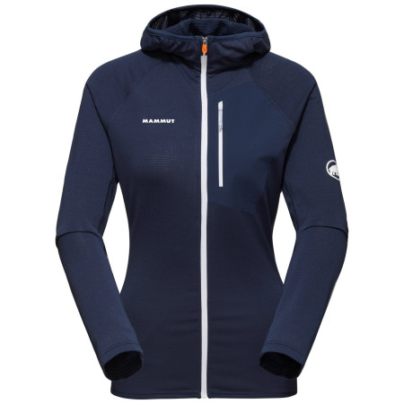 Damen Funktions-Sweatshirt Mammut Aenergy Light ML Hooded Jacket dunkelblau marine 5118