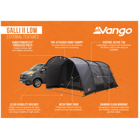 Vorzelt Vango Galli II Low