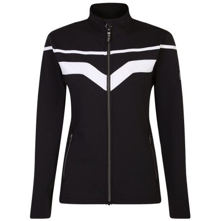 Damen-Sweatshirt Dare 2b RockerCoreStretch schwarz/weiß Black/White