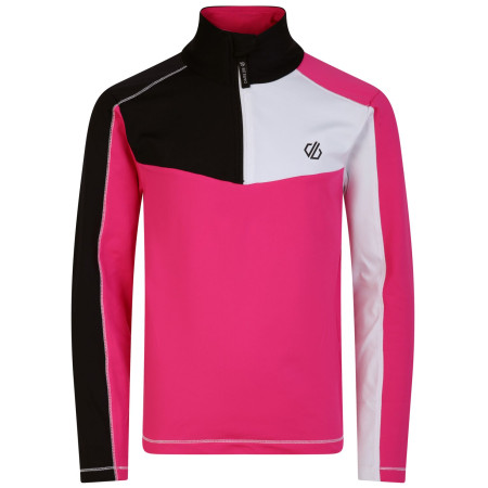 Kinder-Funktions-Sweatshirt Dare 2b Formate II Core Stretch 2023 rosa/weiß Pure Pink/Black