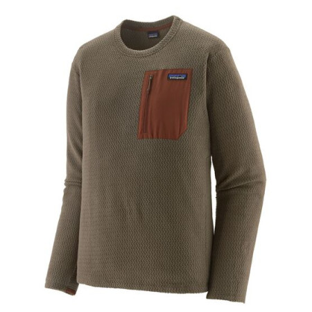 Herren-Sweatshirt Patagonia M's R1 Air Crew braun Marlow Brown