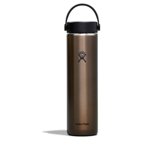 Thermokanne Hydro Flask Lightweight Wide Flex Cap 24 OZ (710ml) dunkelbraun obsidian