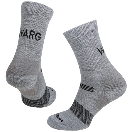 Damensocken Warg Merino Hike W grau light grey