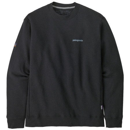 Sweatshirt Patagonia Fitz Roy Icon Uprisal Crew schwarz Ink Black
