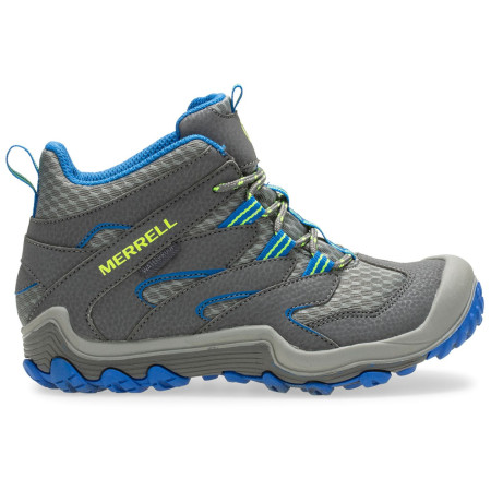 Kinderschuhe Merrell Chameleon 7 Mid Wp grau grey/blue