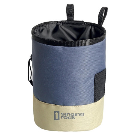 Kreidebeutel Singing Rock Duo blau