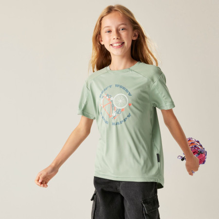 Kinder-T-Shirt Dare 2b Kids Trackstand II Tee Glacier Green