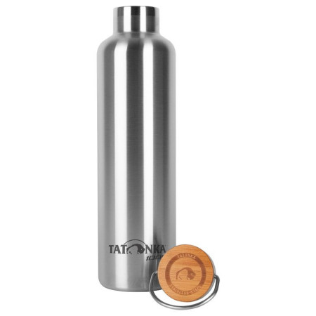 Edelstahl-Thermoflasche Tatonka Hot + Cold Stuff Bamboo Lid 1000