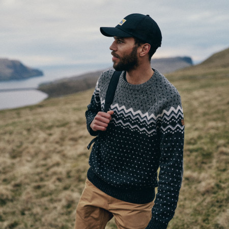 Herrenpullover Fjällräven Övik Knit Sweater M