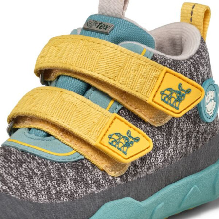 Dětské barefoot boty Affenzahn Low Boot Knit Happy Rhino