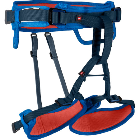 Kinder Klettergurt Mammut Ophir Kids blau/rot DarkCyan