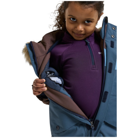 Kinder-Skianzug Didriksons Bjärven Kds Cover 5 Mountain Blue