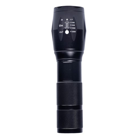 Aufladbare Taschenlampe Solight LED Rechargeable Torch schwarz LED Rechargeable Torch