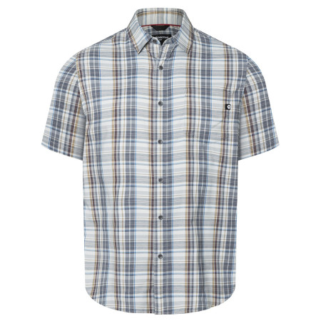Herrenhemd Marmot Sugar Pine SS blau/grün Sleet