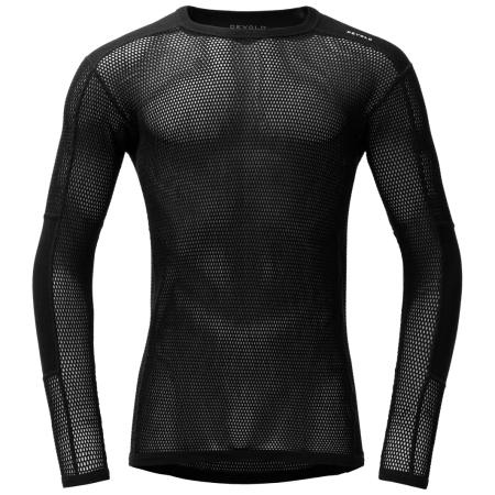 Herren-Funktionsshirt Devold Wool Mesh Pro Shirt Man schwarz Black