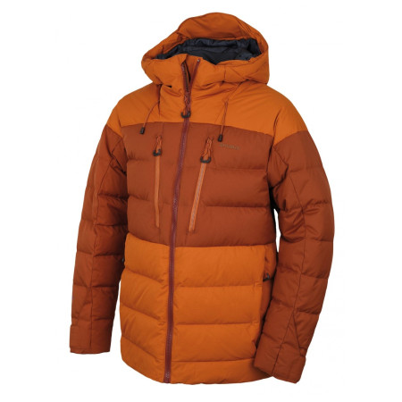 Herren-Daunenjacke Husky Dester M (2020) braun BrownOrange/Brown