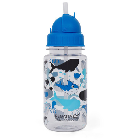 Kindertrinkflasche Regatta Tritan Straw Btle blau BblShk(HawB)