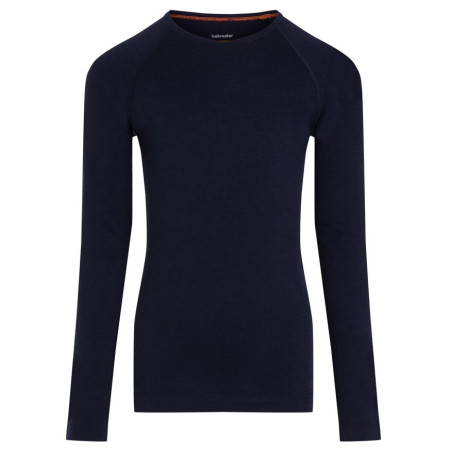 Kinder-Funktionsshirt Icebreaker K 200 Oasis LS Crewe Midnight Navy dunkelblau Midnight Navy