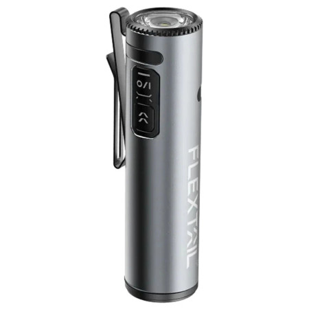 LED-Leuchte Flextail ZERO Flashlight 1200 silber Silver