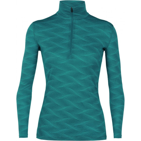 Damen-T-Shirt Icebreaker Women`s 200 Oasis Long Sleeve grün Kingfisher/ArcticTeal