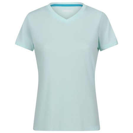 Damen-T-Shirt Regatta Wmn Fingal V-Neck hellblau Bleached Aqua