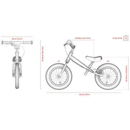 Laufrad Yedoo TooToo