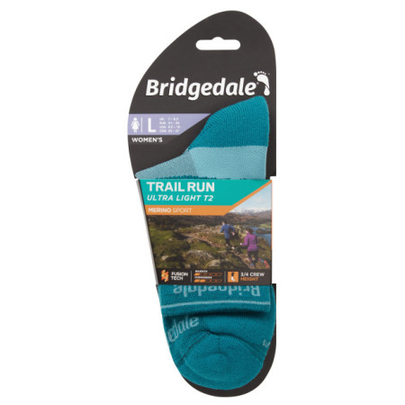 Damensocken Bridgedale UL T2 MS 3/4 Crew Women's