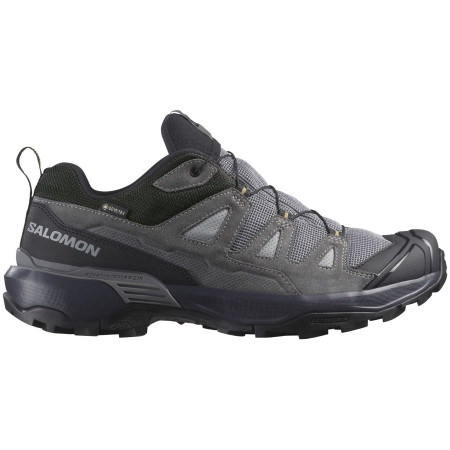 Herrenschuhe Salomon X Ultra 360 Leather Gore-Tex grau Sharkskin / Castlerock / Kelp