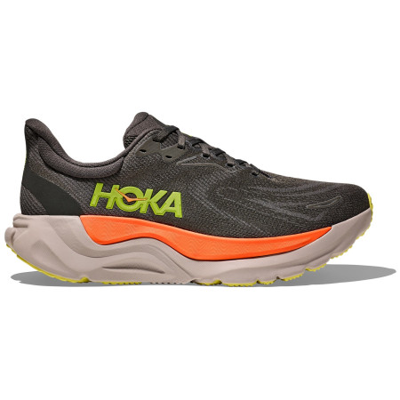 Herren Laufschuhe Hoka Arahi 8 grau/orange Asphalt / Gravel