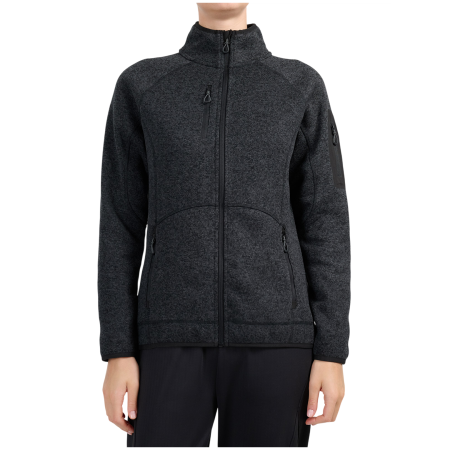 Damen-Sweatshirt 4F Fleece F467 grau Middle Grey Melange