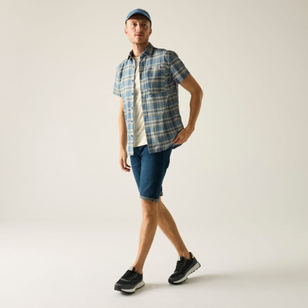 Herrenhemd Regatta Anti-Insect Travel Light S/S Shirt