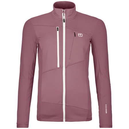 Damen Funktions-Sweatshirt Ortovox Fleece Grid Jacket W