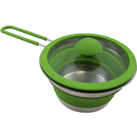 Kochtopf Vango Cuisine 1L Non-Stick Pot silber/grün herbal