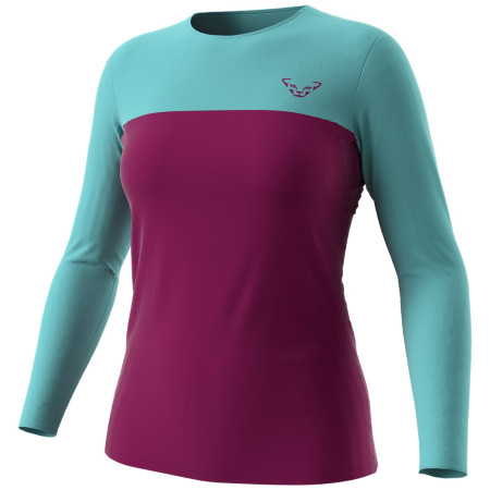Damen-Funktionsshirt Dynafit Traverse S-Tech Longsleeve W blau/lila 6211 - beet red/8050