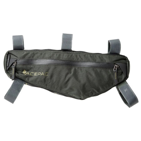 Fahrradtasche für den Rahmen Acepac Triangle frame bag MKIII grau grey