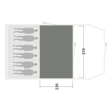 Zeltteppich Outwell Cozy Carpet Carolina 6