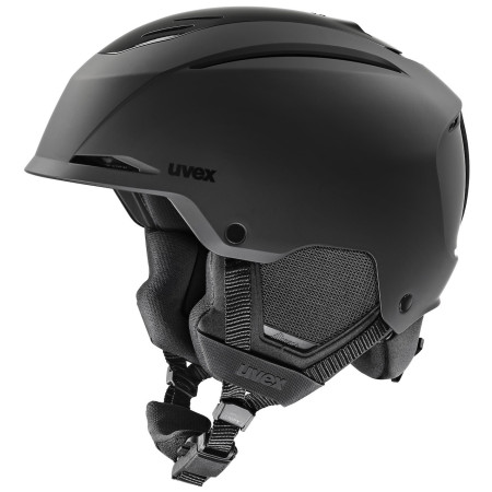 Skihelm Uvex Resolution schwarz black matt
