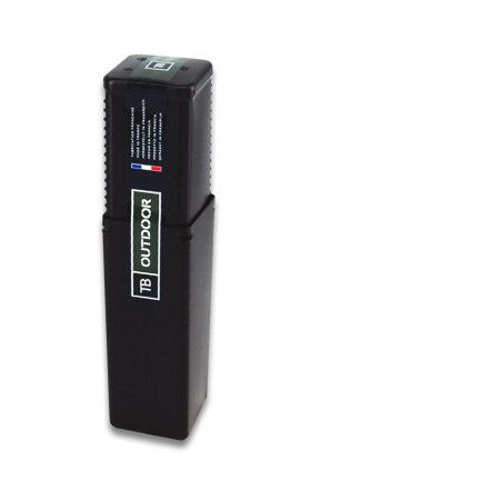 Messer TB OUTDOOR Monobloc Knife Impact 127 Black Pvd G10