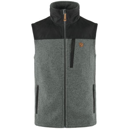 Herrenweste Fjällräven Buck Fleece Vest M grau Grey-Melange