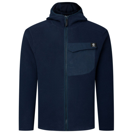 Herren-Sweatshirt Dare 2b Firn Hooded Borg Fleece dunkelblau Navy
