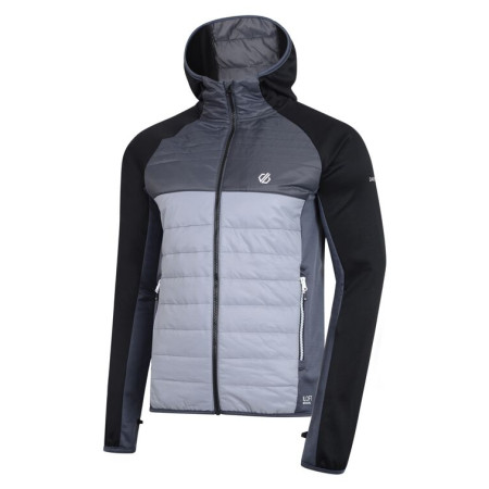 Herrenjacke Dare 2b Coordinate Hybrid schwarz Blk/Alu/Ebny