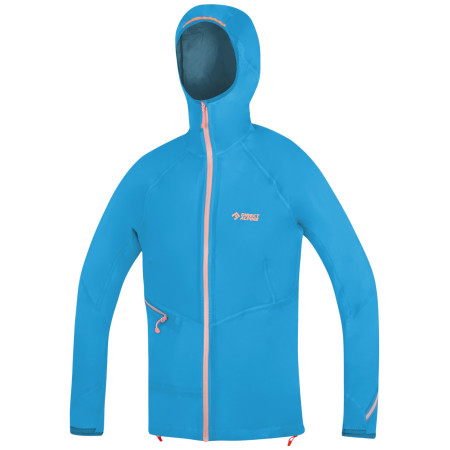 Damenjacke Direct Alpine Cyclone Lady hellblau ocean/coral