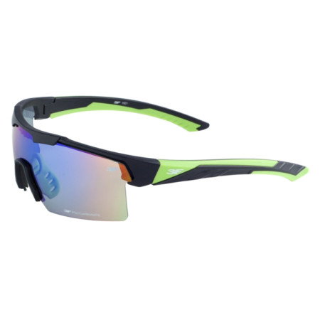 Kinder-Sonnenbrille 3F Hornet schwarz/grün