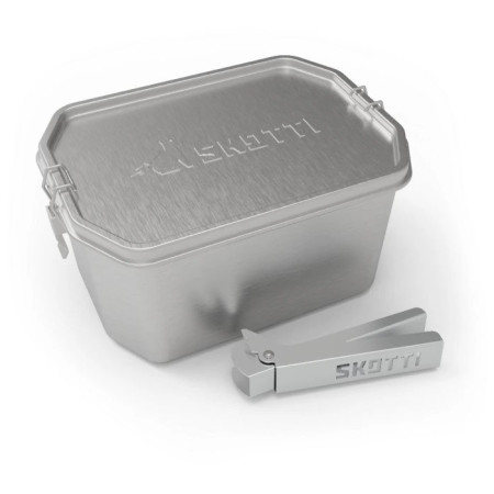 Essensbox SKOTTI Box 2,5L silber ocelová