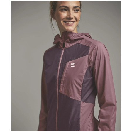 Damen-Softshell-Jacke Ortovox Trace Windbreaker Jacket W