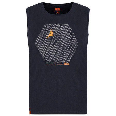 Herren Unterhemd Loap Bozan blau blue