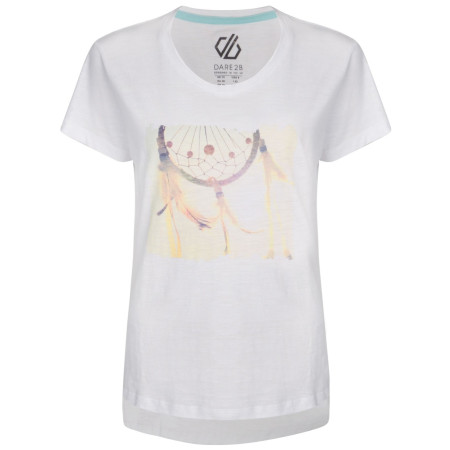Damen-T-Shirt Dare 2b Emote Tee weiß White